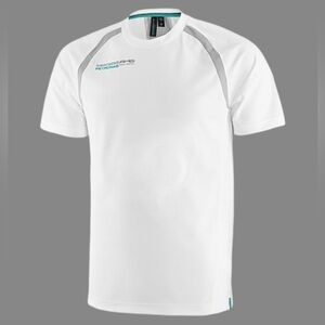 Mercedes AMG Petronas Formula One Men’s White Athletic T-Shirt Size XL